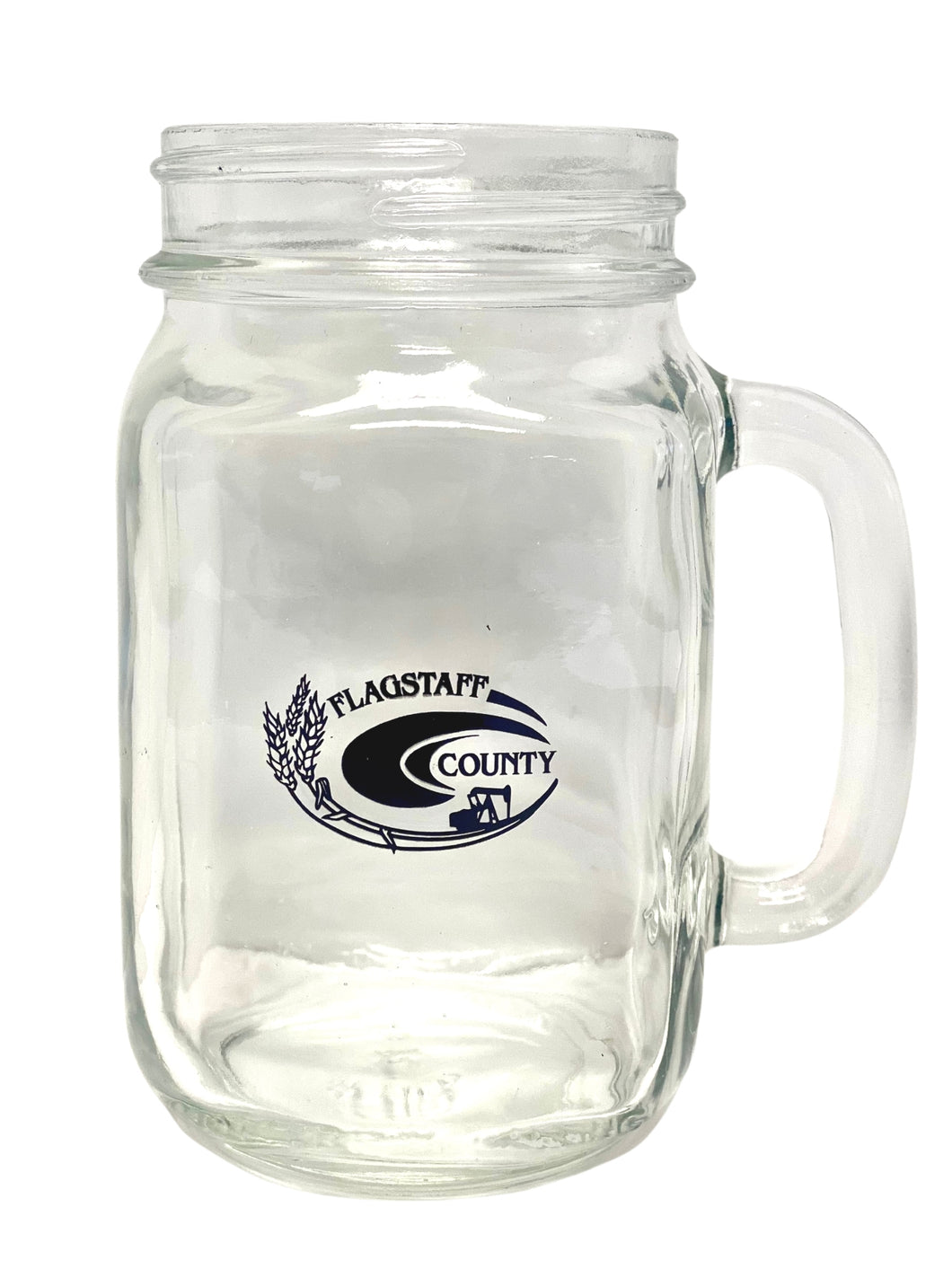 Flagstaff County Mason Jar Cup